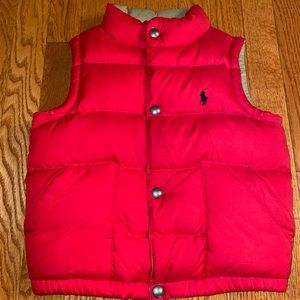 Polo Ralph Lauren child size 4/4T reversible vest
